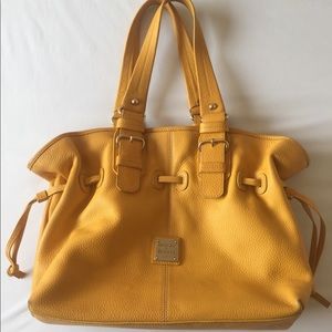 Dooney &Bourke Chiara purse in mustard yellow